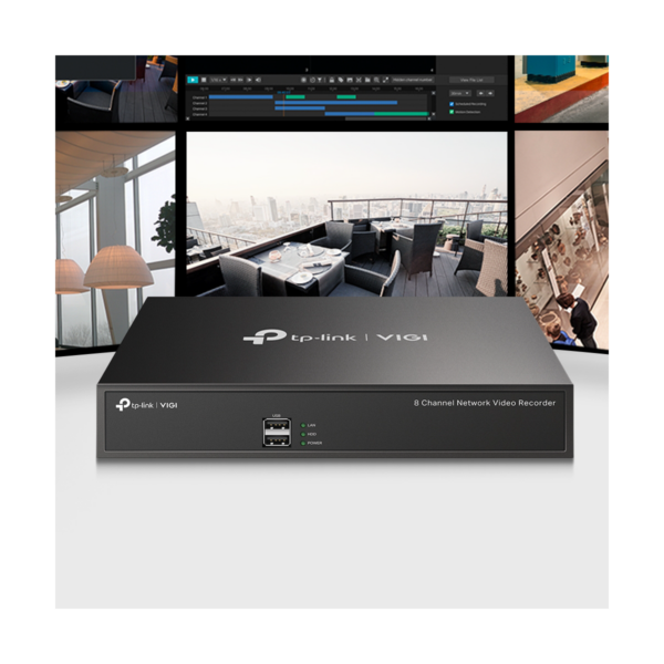 Nvr Tp-Link Vigi Nvr1008H Sistema Vigilancia 8 Canales Hd
