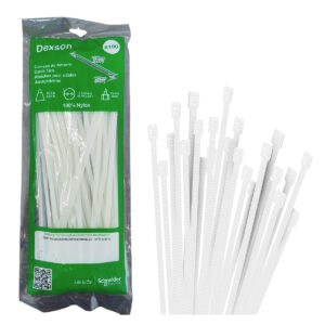 PRECINTOS 250X4.7MM - 100 UNIDADES BLANCO