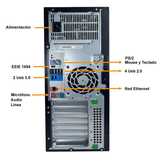 Pc Computadora Hp Z420 Xeon E5-1620 16gb 256gb Ssd + 2tb Hdd