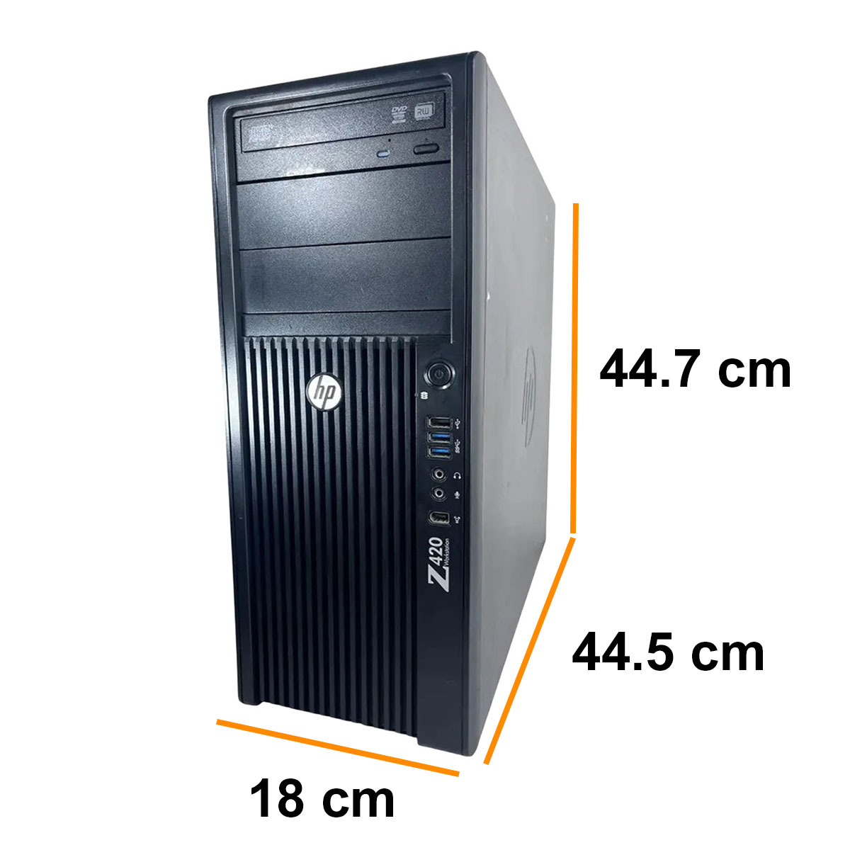 Pc Computadora Hp Z420 Xeon E5-1620 16gb 256gb Ssd + 2tb Hdd