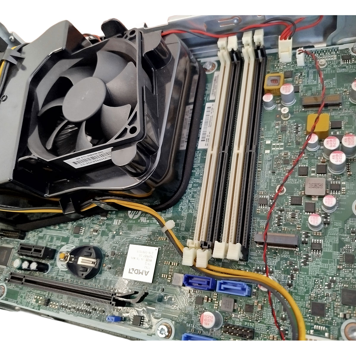 Pc Escritorio Completa Hp 8gb Ram + 256gb Ssd, Ideal Estudio