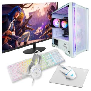 Pc Torre Gamer Ryzen 7 16gb Ram - Ssd 960gb + Combo Monitor