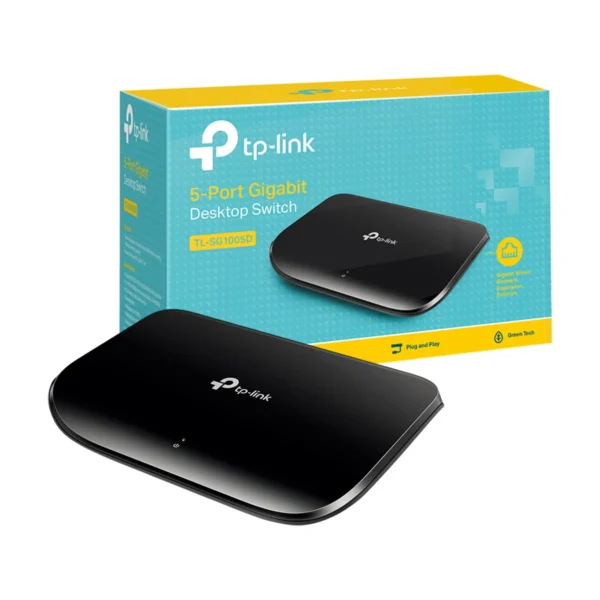 Switch Tp-link Tl-sg1005d 5 Puertos Gigabit - Lidertek