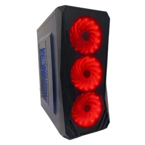 Gabinete Gamer Pc Atx Shot Gaming 3148 + 3 Fanes Elegi Color